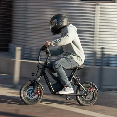 EMOVE RoadRunner V2 Seated Electric Scooter Rider image